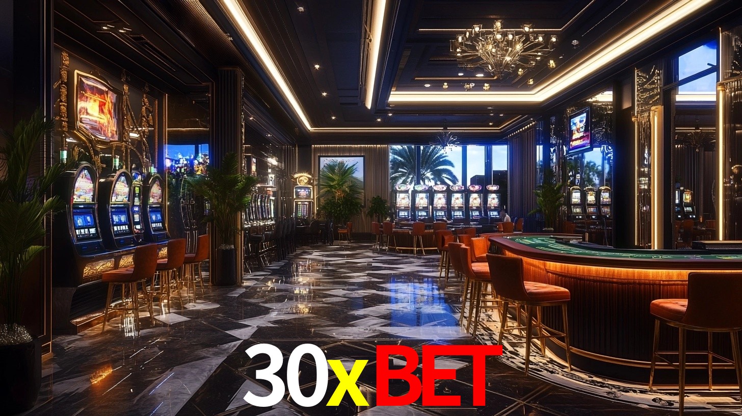 30xbet Logo - Bônus com Rollover Justo